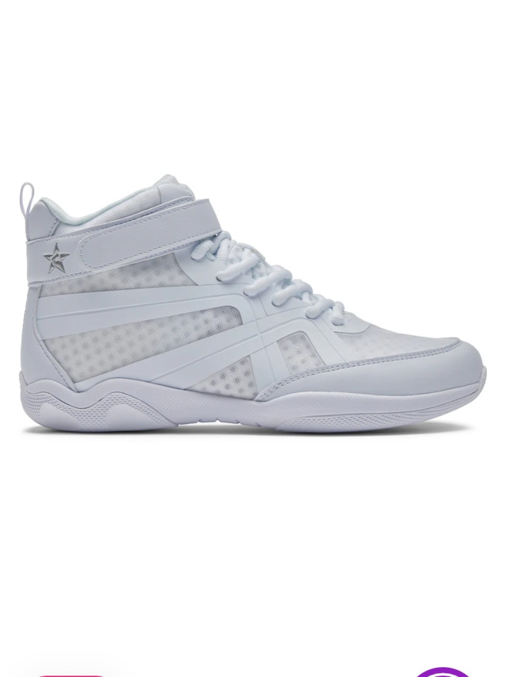 Rebel Renegade Women's White Cheer shoes size 5.5